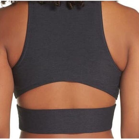 Outdoor Voices womens slashback crop tank top dark blue size S - Picture 3 of 8